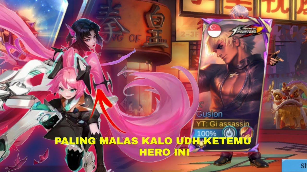 GusionInsaneDamag!! Ketemu hero si paling late game!!😱