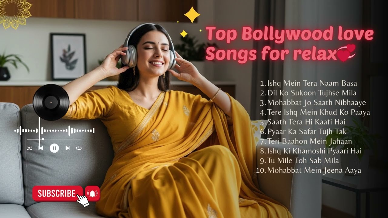Relaxing Hindi Love Songs 🌿 | Calm & Peaceful Bollywood Music