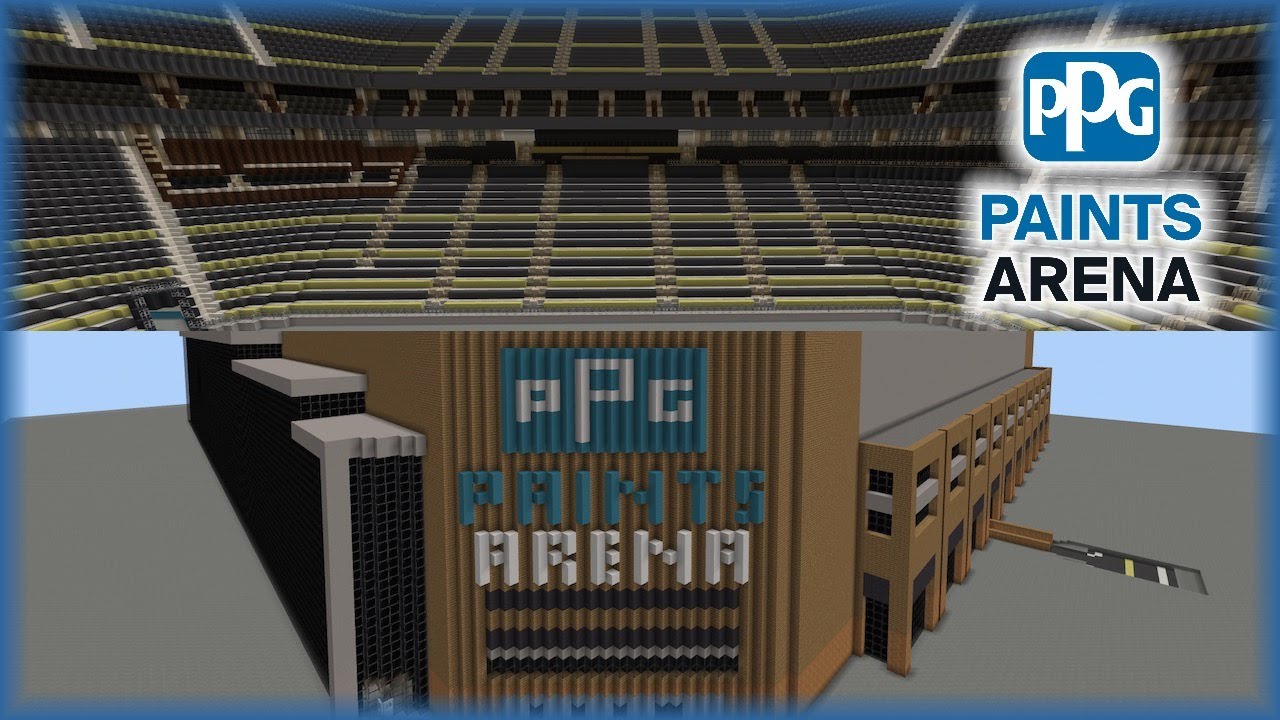 PPG Paints arena Tour | DOWNLOAD LINK | Minecraft