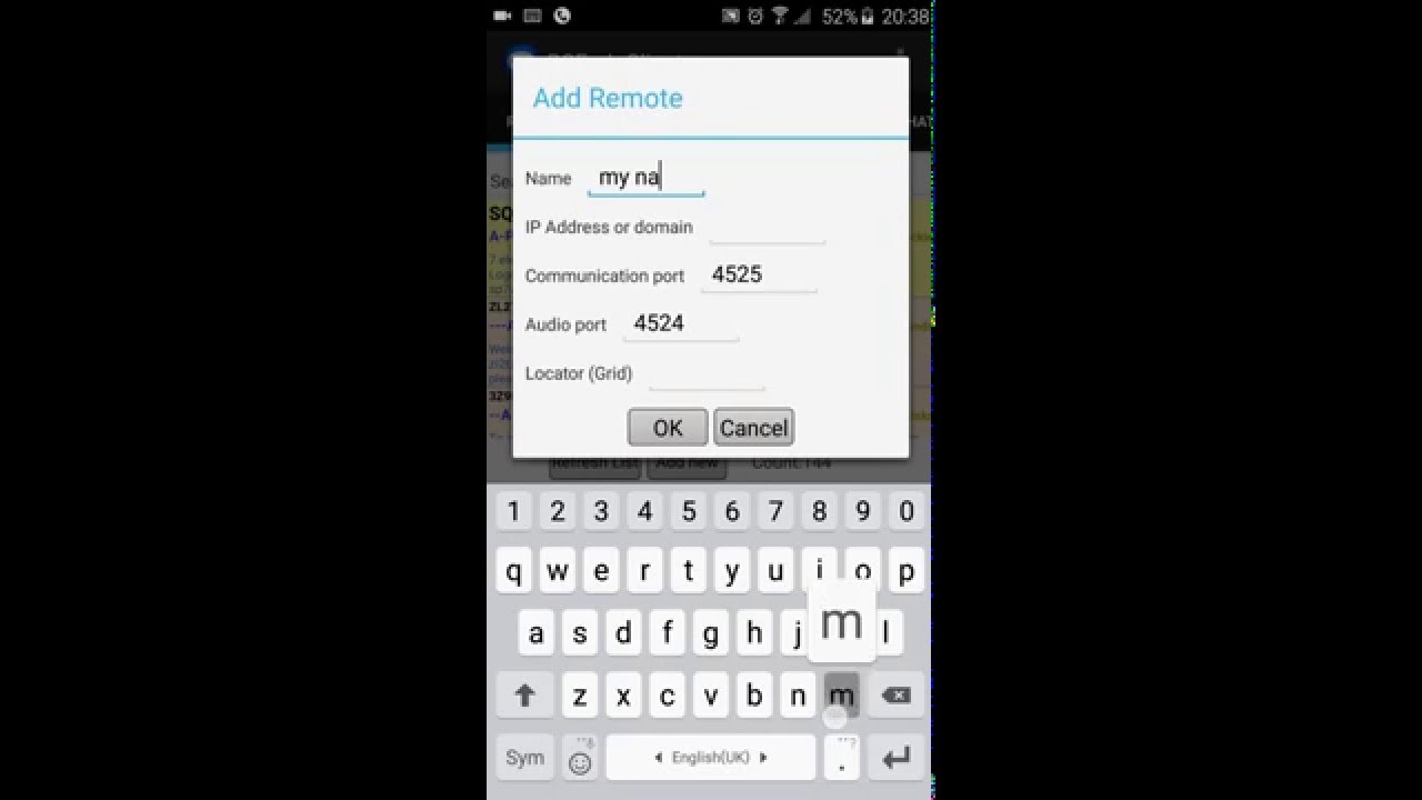 RCForb Client for Android - Operating Lobby, Favorites