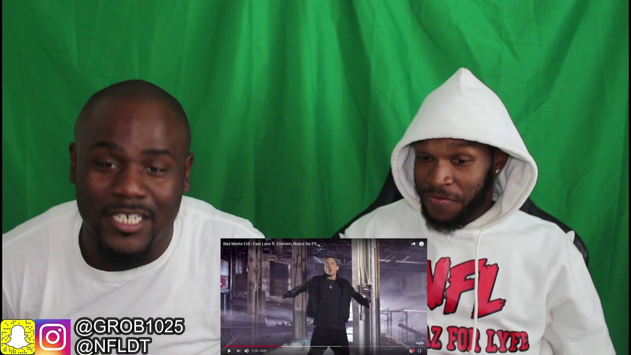 EMINEM IS NOT FROM THIS PLANET!! Bad Meets Evil - Fast Lane ft. Eminem, Royce Da 5'9