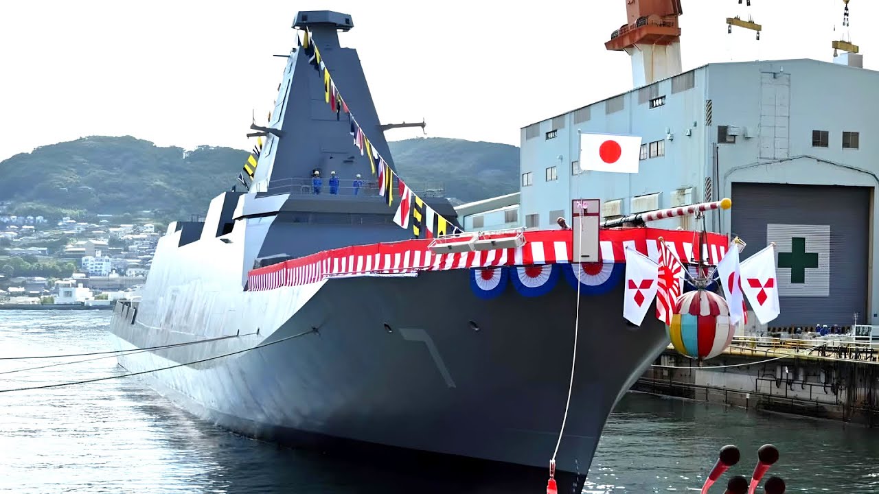 Япония усиливает флот: седьмой фрегат типа Mogami уже в строю!