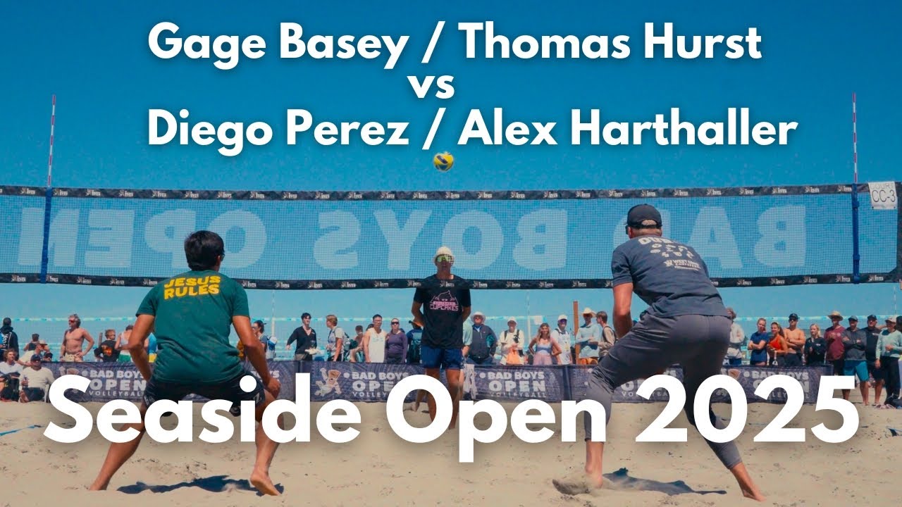 Seaside Open 2025 | Basey/Hurst vs Perez/Harthaller | HIGHLIGHTS