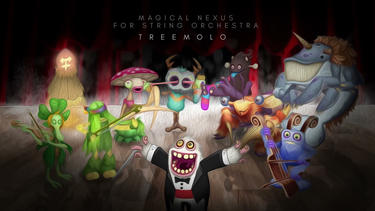 The monsters' string orchestra plays Magical Nexus