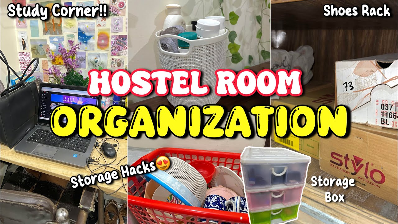 How to Organize Hostel Room? Useful Tips✨