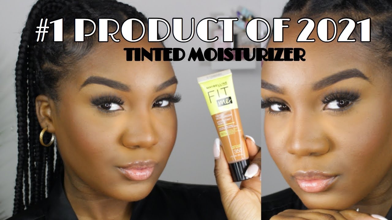 MOST USED MAKEUP PRODUCT OF 2021 | MAYBELLINE FIT ME TINTED MOISTURIZER | Everyday Beginners Makeup