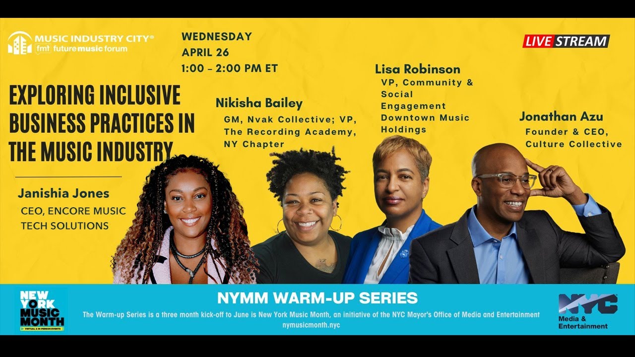 Exploring Inclusive Business Practices in the Music Industry