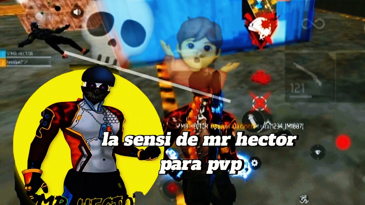 Pr@obando la sens@ibilidad de q usa mr hector en sus pvp @💀⚫️
