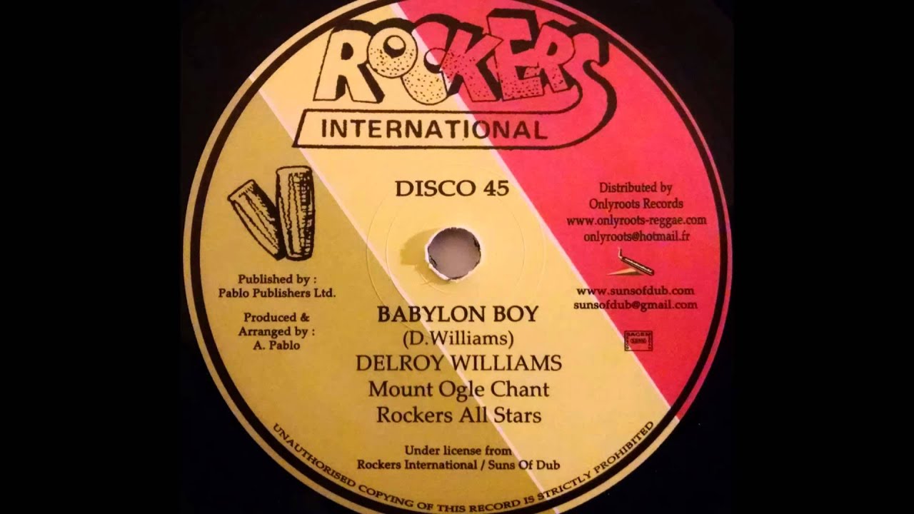 DELROY WILLIAMS - Babylon Boy [1979]