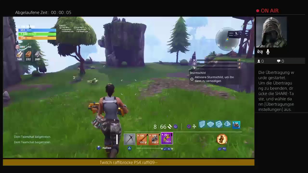 Fortnite RDW MISSIONEN UND STURMSCHILD