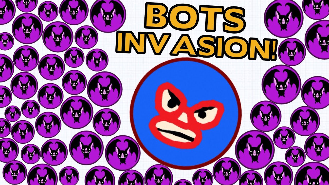 FASTEST 30.000 MASS EVER IN AGAR.IO?! - BOTS INVASION