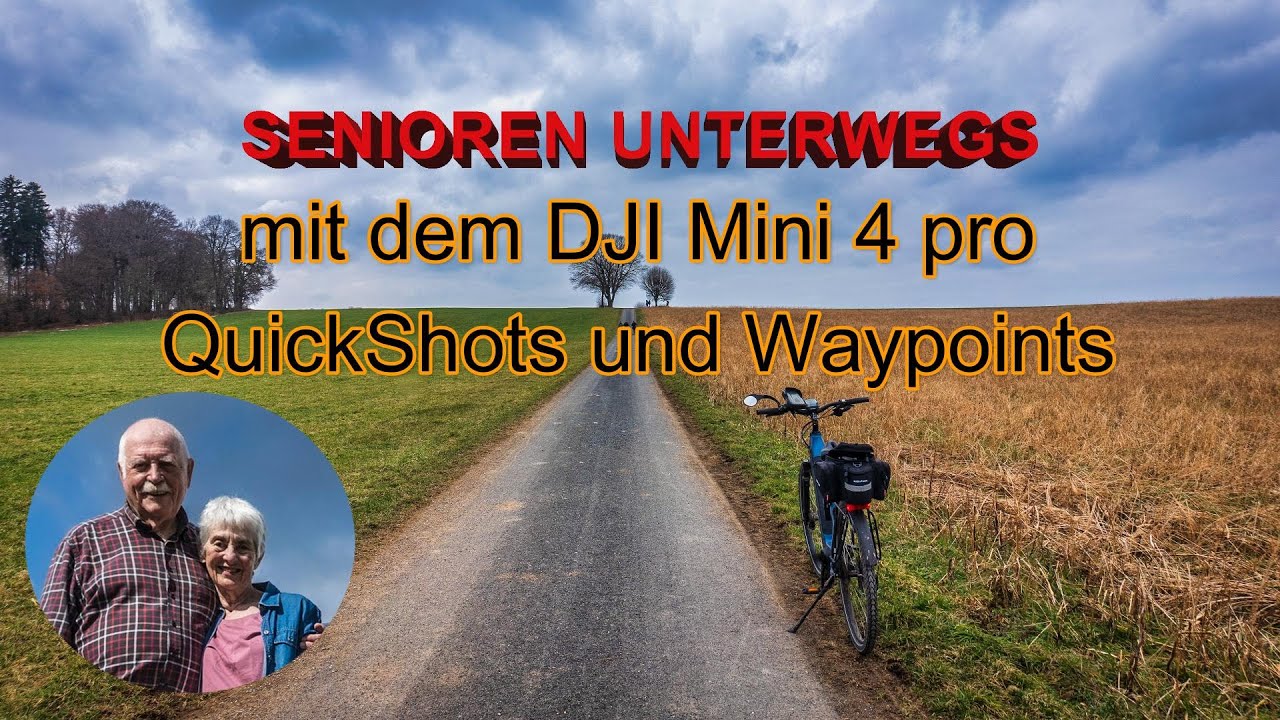 Quikshots und Waypoints mit der Drohne DJI Mini 4 pro