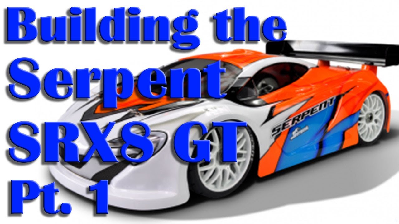 Building the Serpent Cobra SRX8 GTE 1/8 RC Car - Differentials - Pt. 1