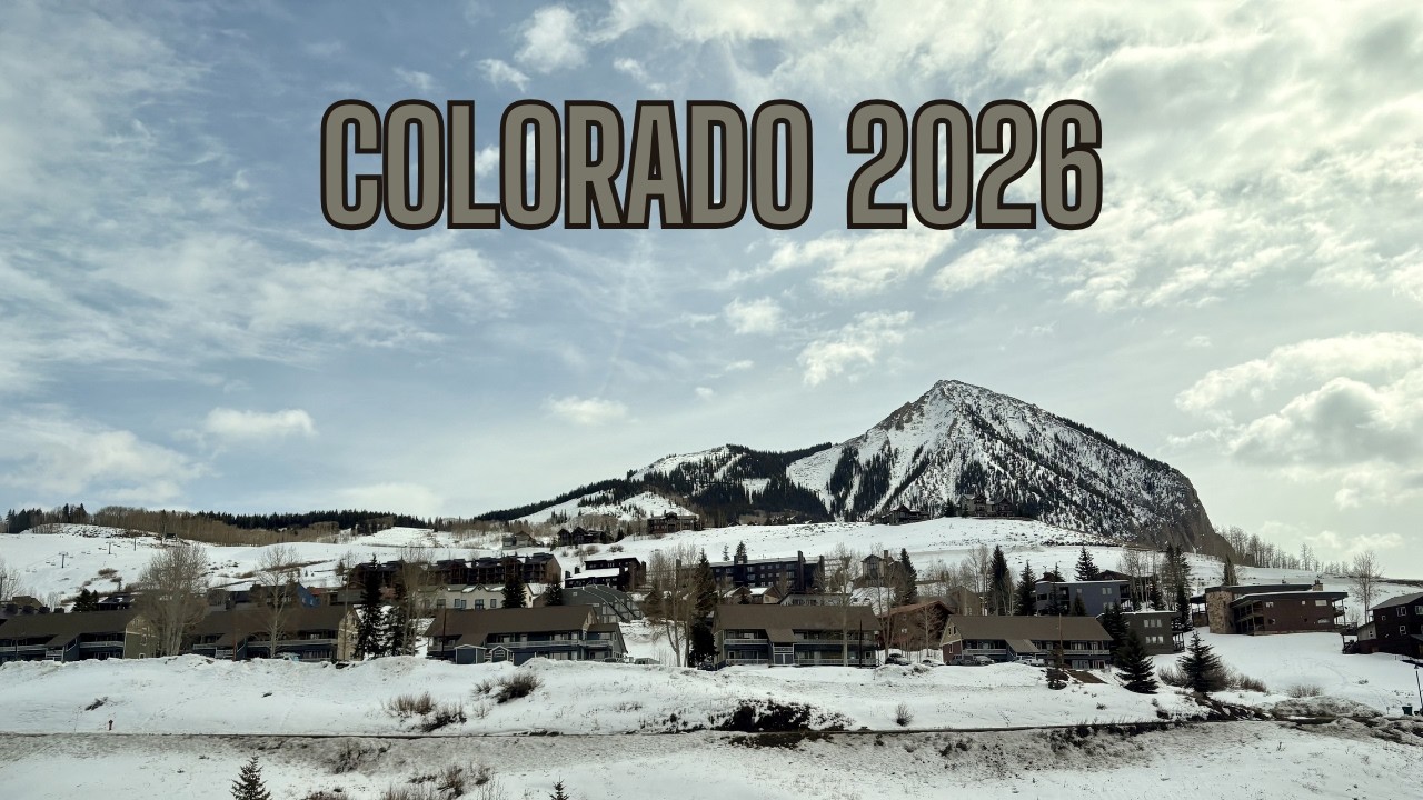 Colorado with the buds again! | Snowboarding @ Mt. Crested Butte
