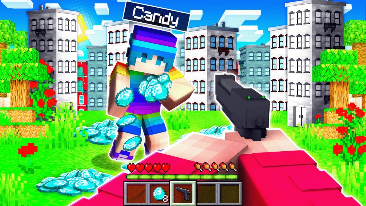 Ich ÜBERFALLE alle YOUTUBER in MINECRAFT!