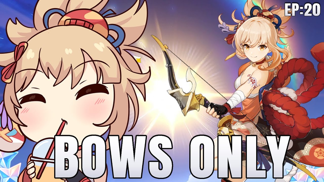 Yoimiya Made Our Bows Account INSANE (Genshin Impact Bows Only)