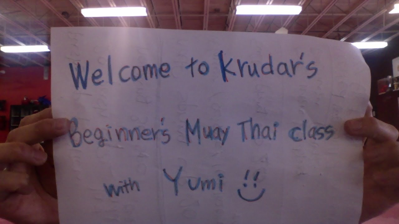 KICKIN' COVID: Krudar Muay Thai Beginners Class with Champion Dr. Yumiko Kawano