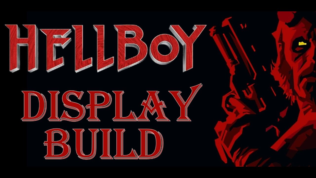 Hellboy Wall Display