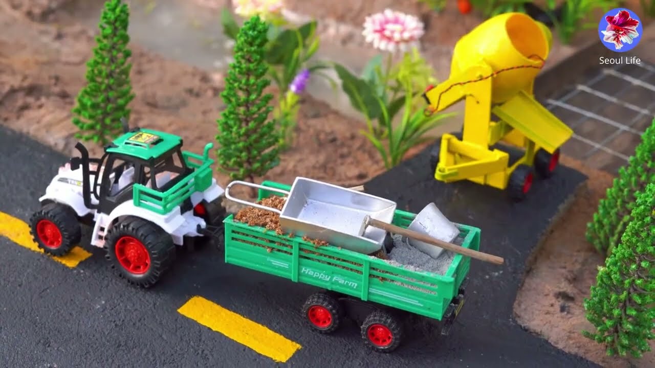 Amazing Bridge  Construction by Trucks
