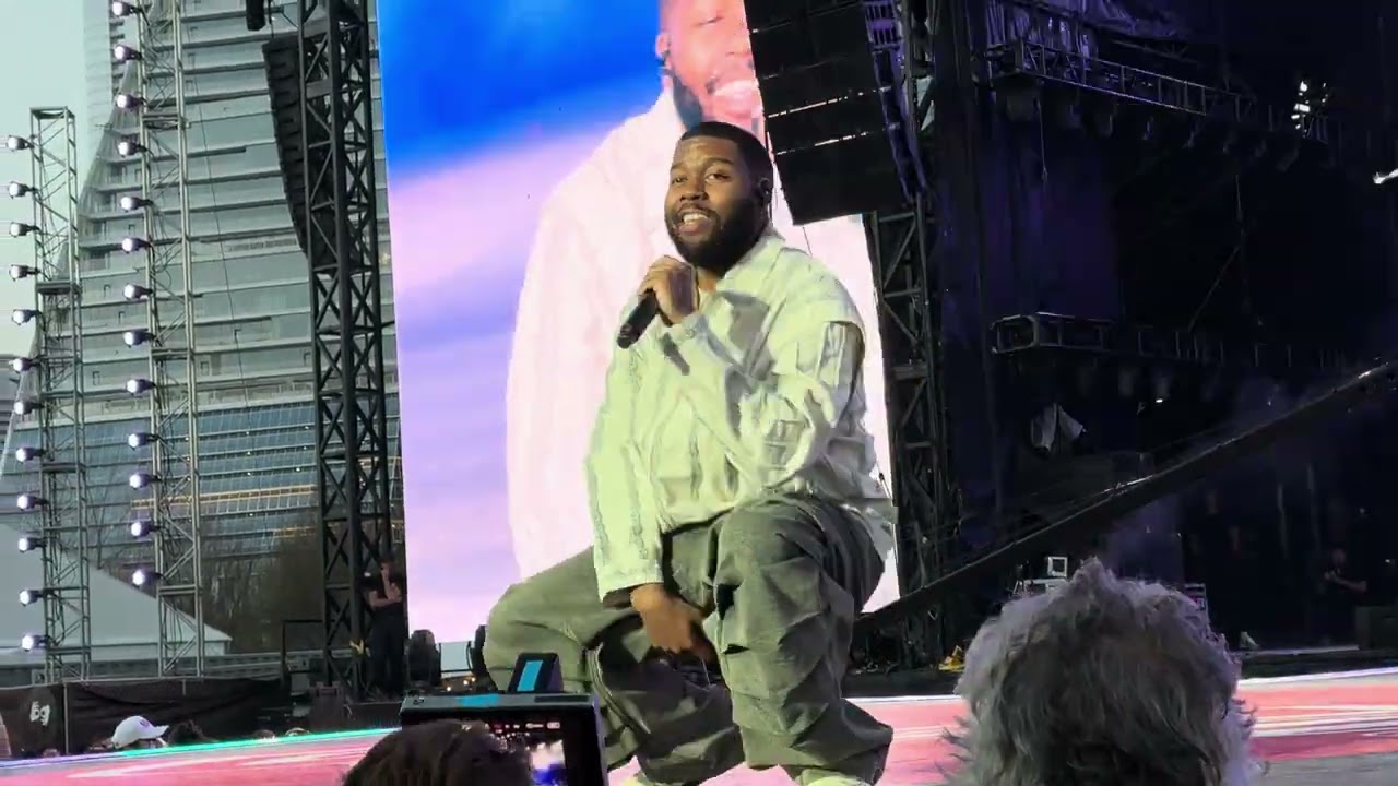 Khalid - OTW (opener song)/Love Lies, Live @ Sips and Sounds, Austin 2025