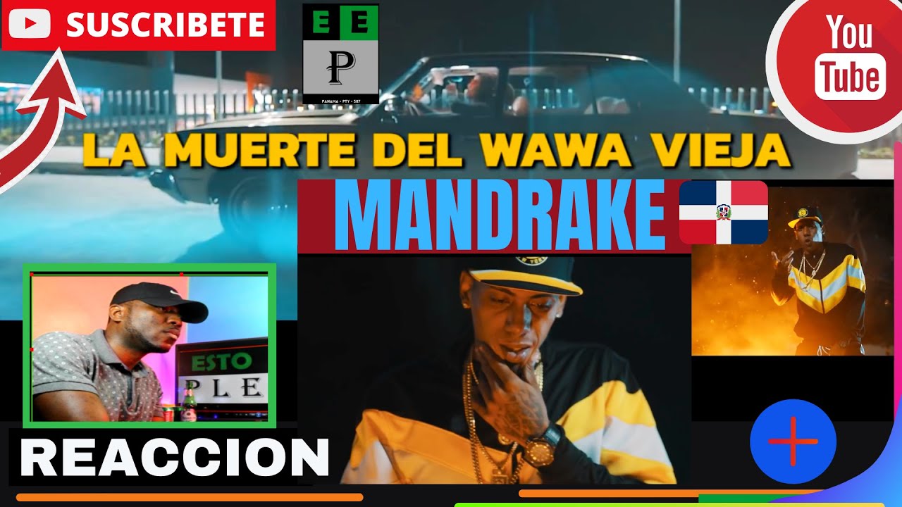 |PANAMEÑO REACCIONA|  Mandrake El Malocorita - La Muerte del WaWa Vieja #RapDominicano #Tiradera