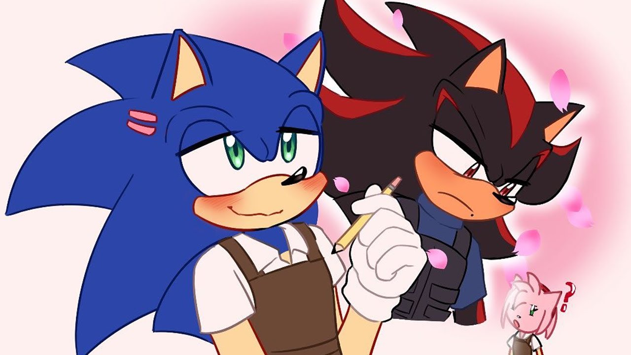Sonadow - Sugar Coffee AU | Sonic Comic Dub | Sky Comic