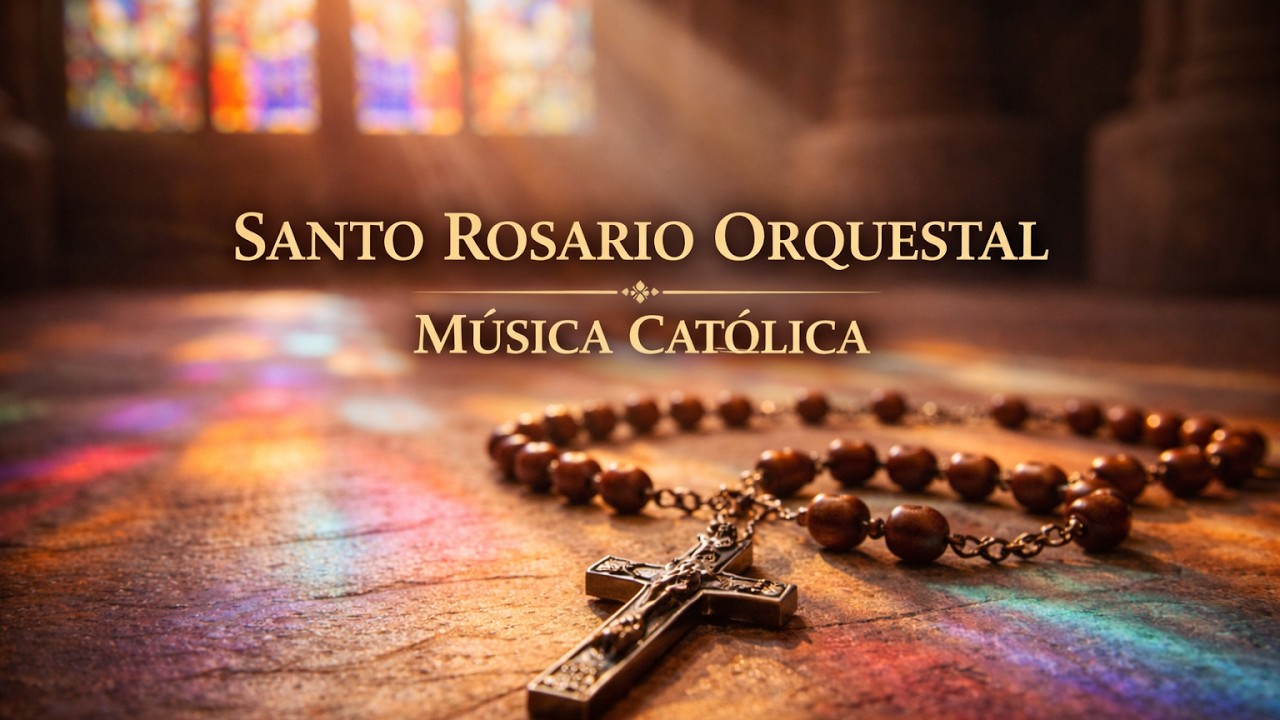 Santo Rosario Orquestal – Música Católica para Rezar en Paz | 2 Horas