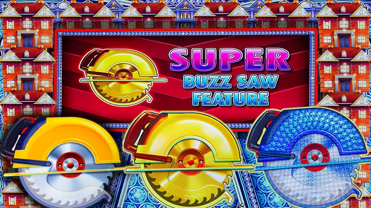 GOLD SAW UPGRADE on $10 MAX BET ➤ Huff N Puff GRAND