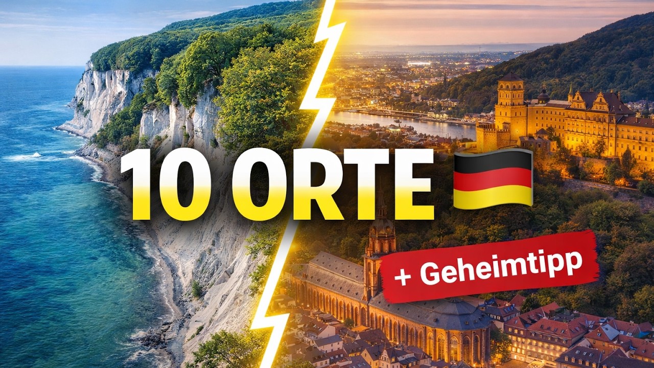 Diese 10 Orte in Deutschland haben mich komplett überrascht – Nord nach Süd (+ Geheimtipp)