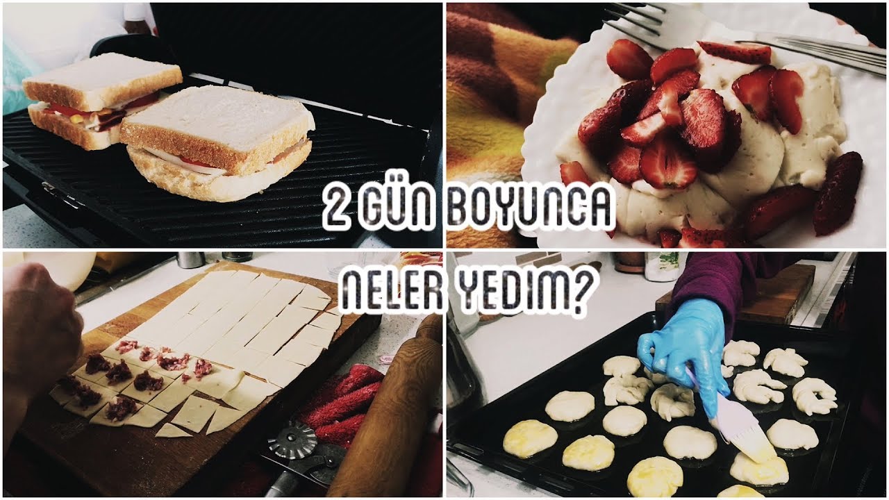 Karantina Günlükleri | 2 Gün Boyunca Neler Yedim? | ÇEKİLİŞ