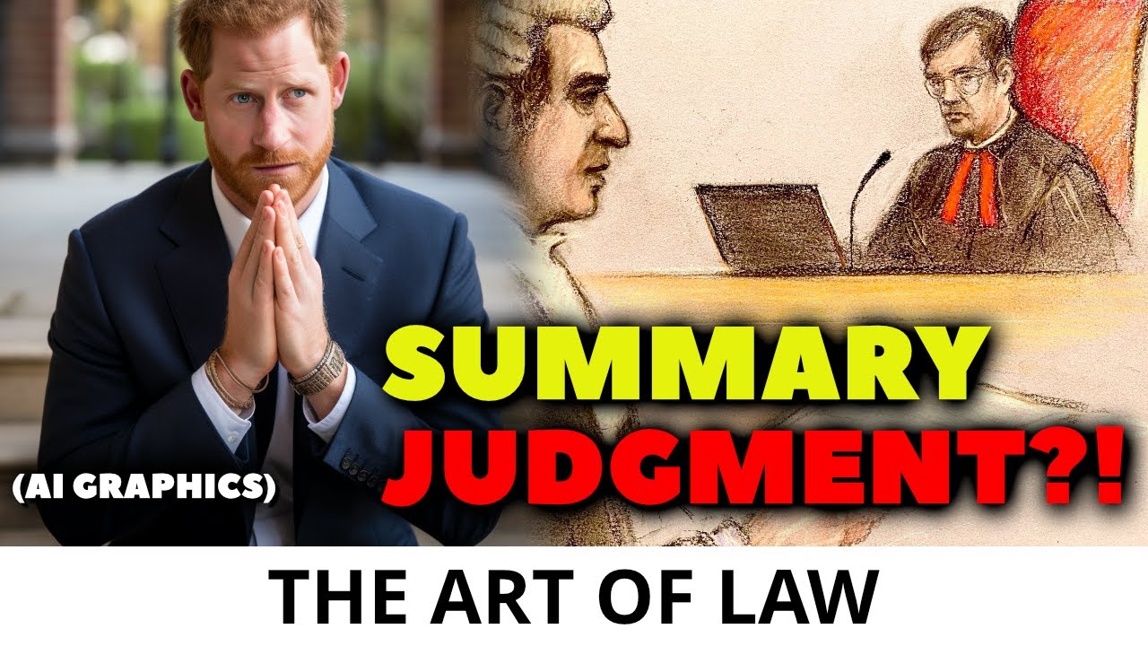 Judgment time for Harry?  Summary Judgements and Strike Outs.