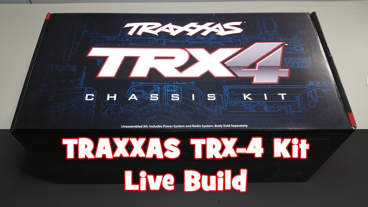 Traxxas TRX-4 Crawler Chassis Kit Live Build - Part 1