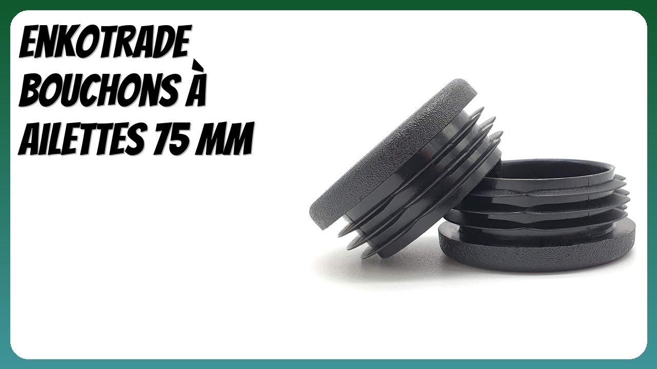 AVIS (2026) : Enkotrade Bouchons à ailettes 75 mm. DÉTAILS