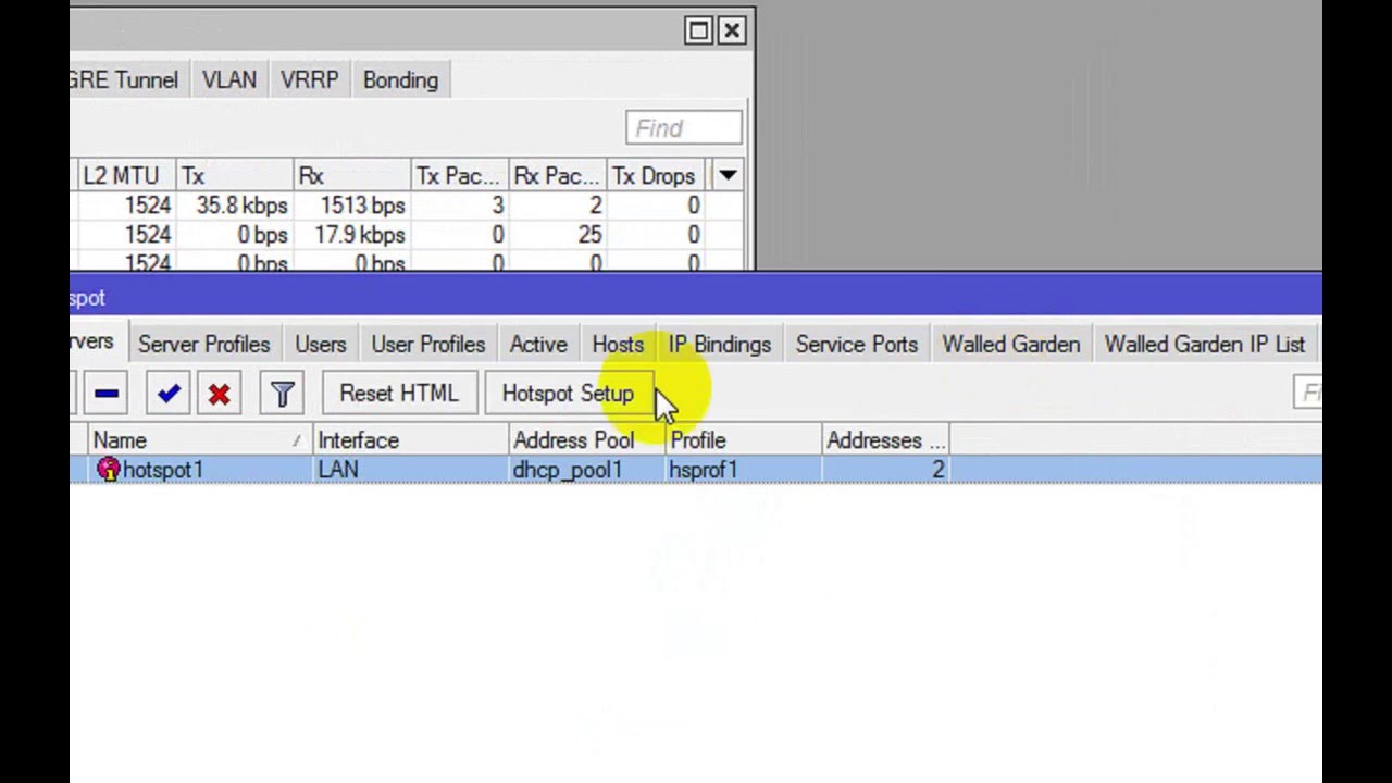 MikroTik Router | Create users hotspot