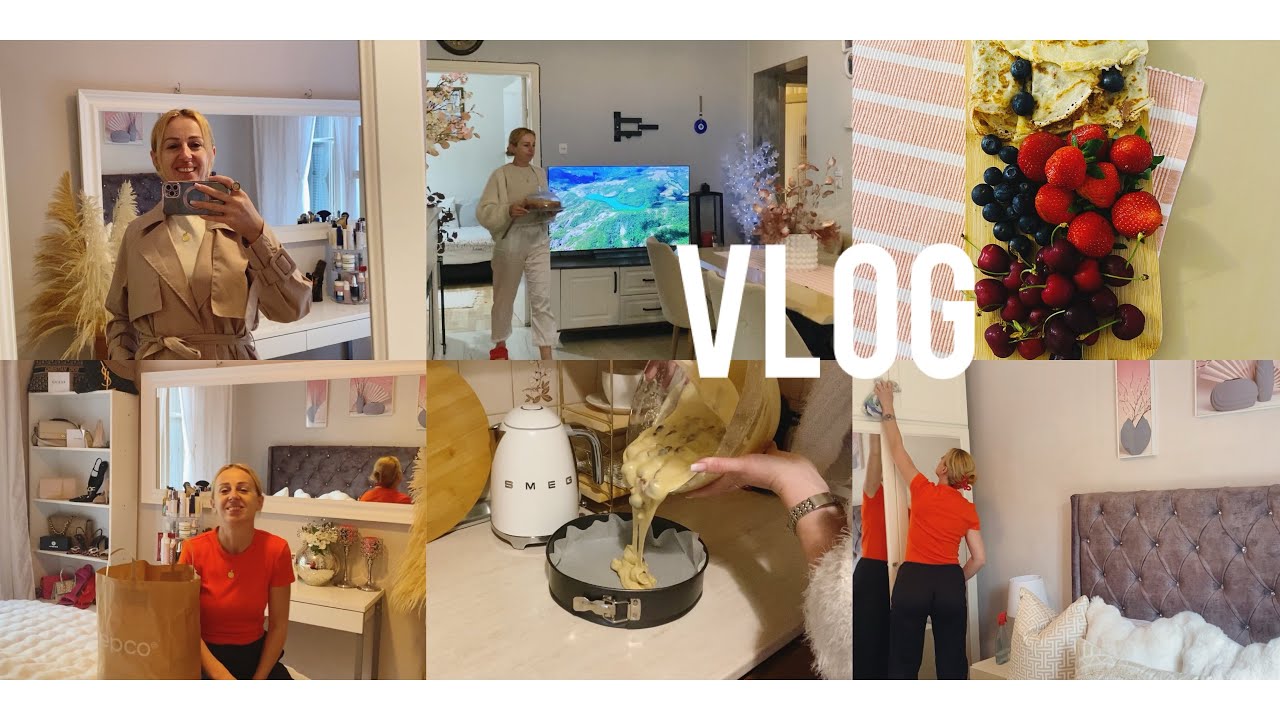 U dogj tharësja e vitit 2007/ Mini Shopping/ Laj xhamat/ Recete/ Cake me qershi/@vlogmeelin