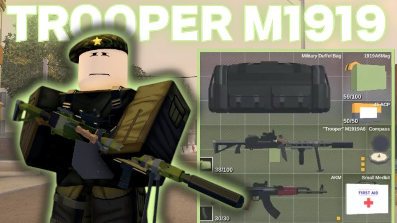 1000 SUBSCRIBER SPECIAL - I USED THE TROOPER M1919 AND DOMINATED THE SERVER - Apocalypse Rising 2