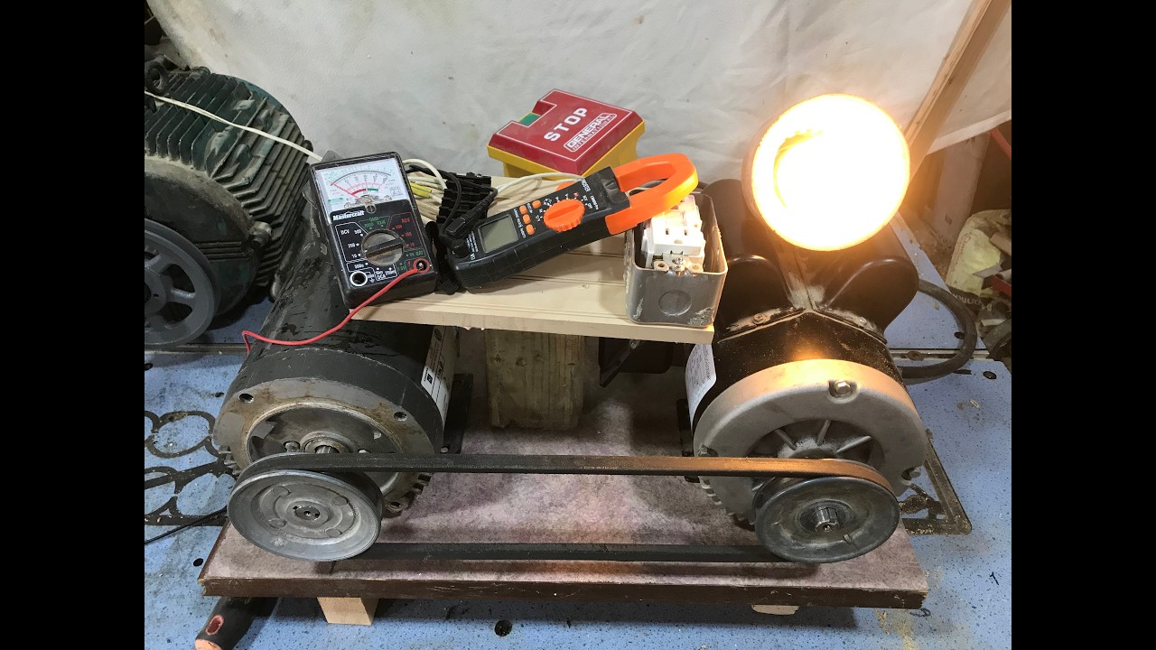 Prad za darmo 220v  cz 1/ Free energy 220v generator p1