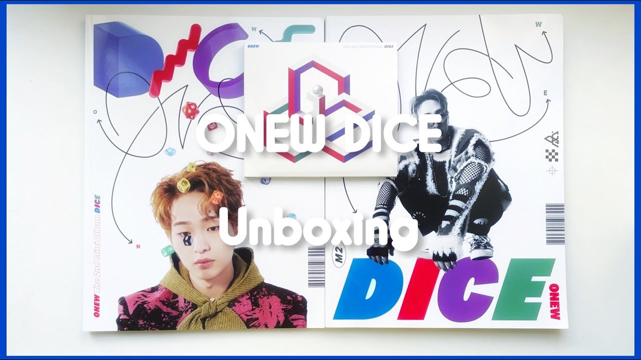 🎲 Распаковка альбома ONEW DICE 🎲