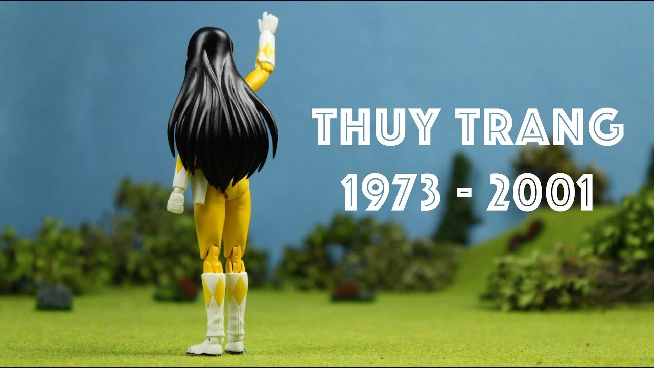 Thuy Trang Tribute - Power Ranger's Trini Stop Motion using SH Figuarts