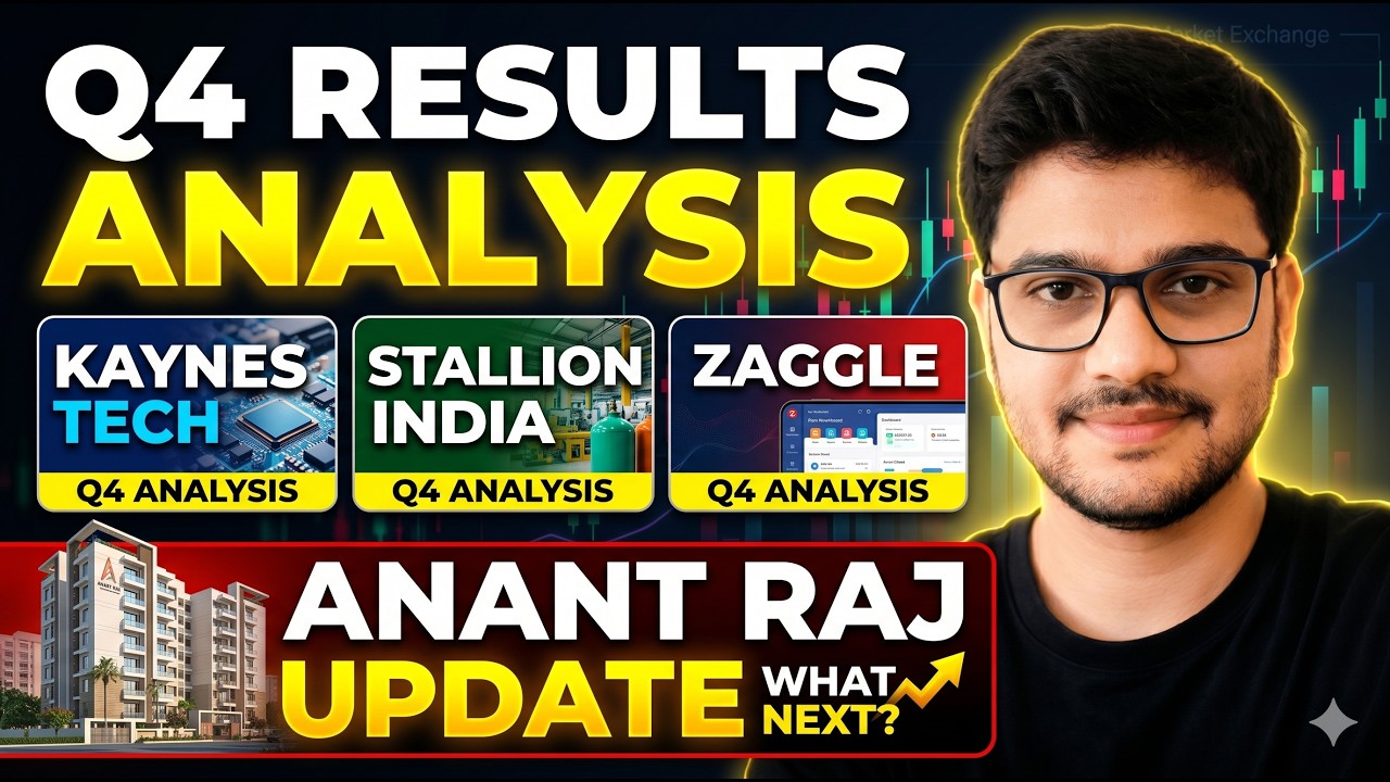 Q4 Results Deep Dive 🚨 Kaynes Tech, Zaggle, Stallion India + Anant Raj Update