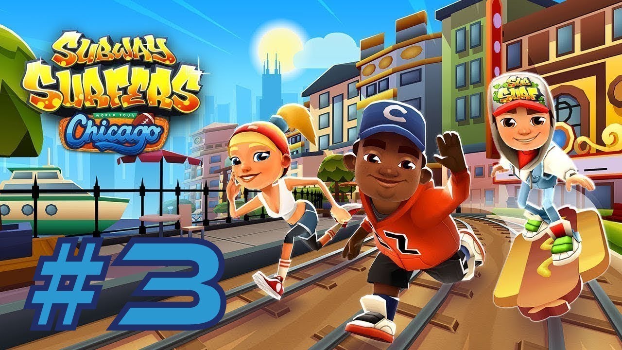 Subway Surfers 2018: Chicago - Samsung Galaxy S8+ Gameplay #3