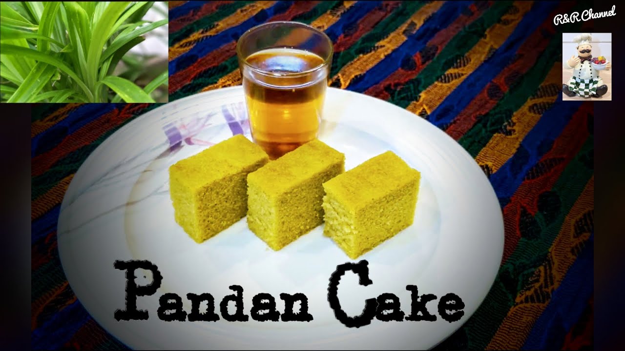 HOW TO MAKE PANDAN CAKE FROM FRESH PANDAN LEAVES #pandancakefreshrecipe