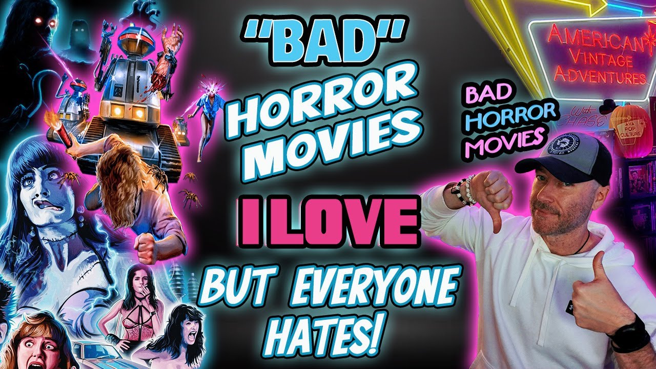 10 BAD Horror Movies Everyone HATES But I Actually Love