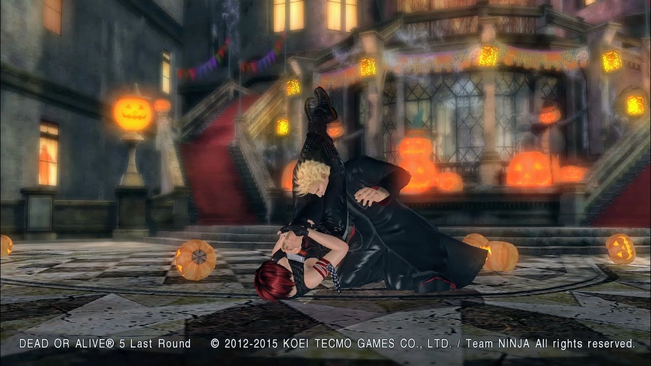 (DOA5LR) Reverse Ryona (Halloween Special) - Mila Embarasses Jacky!