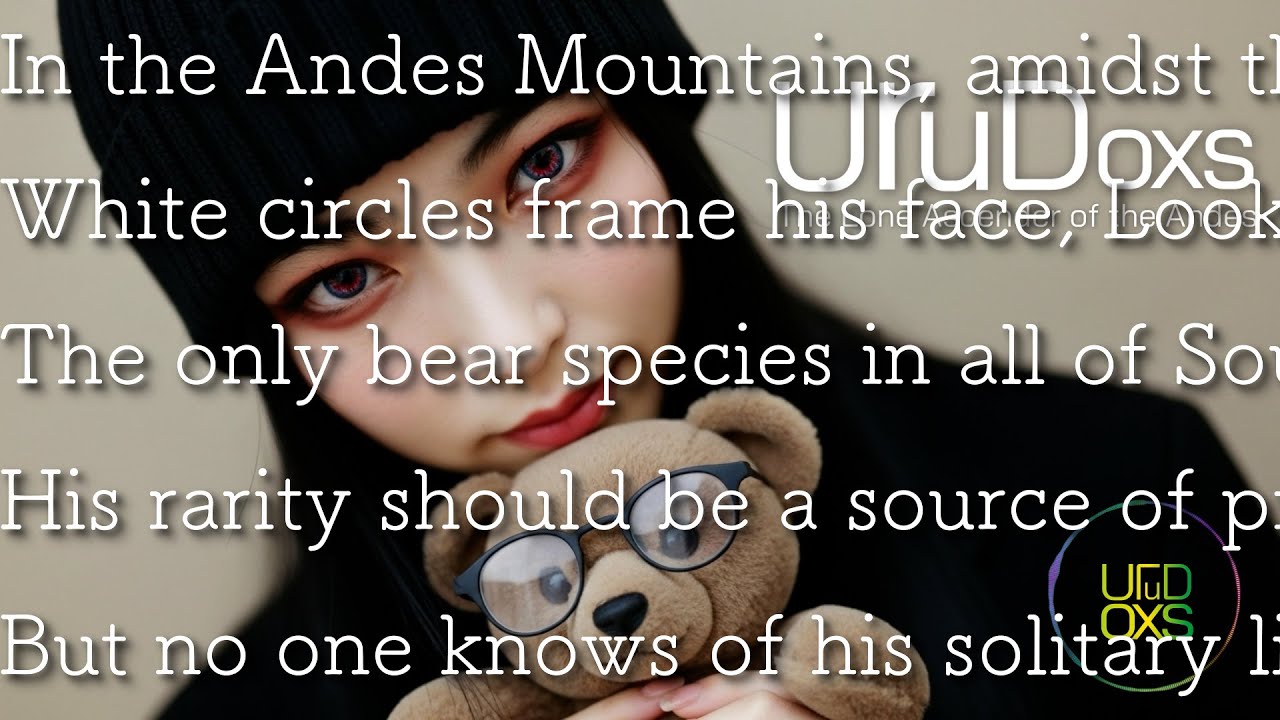 【Suno V5】「The Lone Ascender of the Andes」を英語で歌ってみた！！【歌詞付き】 #suno #sunov5 #かわいい #music