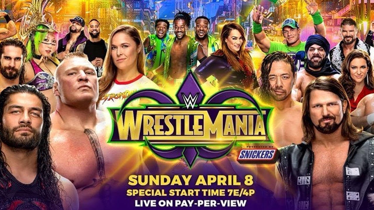 WWE Wrestlemania 34 Trailer