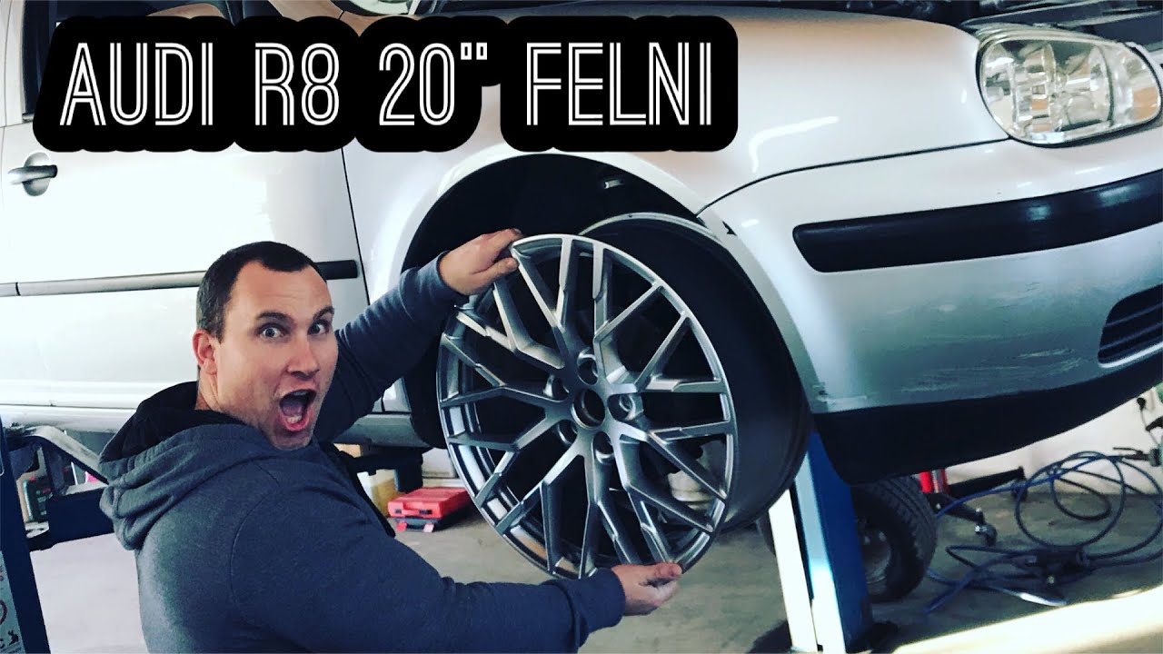 JÖHETNEK A LENGŐKAROK IS | 20'' FELNI EGY GOLFRA? 😂 | GOLF 4 | #szegezdiszabolcs #golf #scccustoms