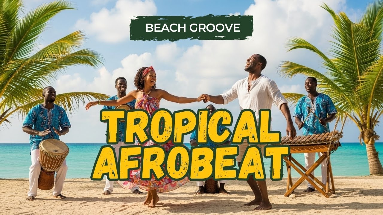 Tropical Afrobeat Escape 🌴 Beachside Chill & Ocean Vibes