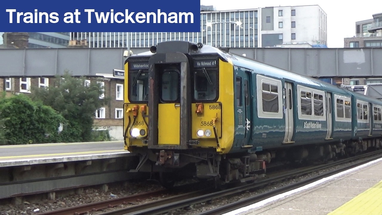 South Western Railway Trains At Twickenham
