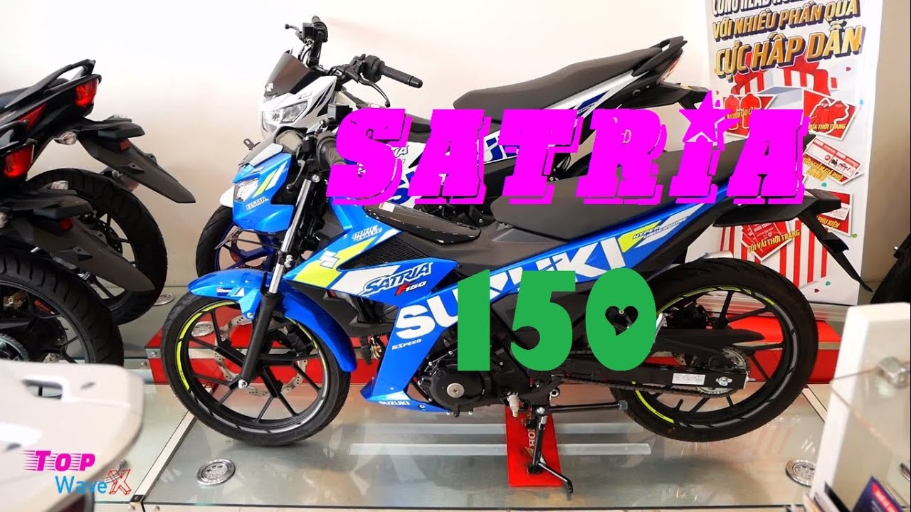 Suzuki Satria F150 2020 - Blue GP - Walkaround | Top WaveX